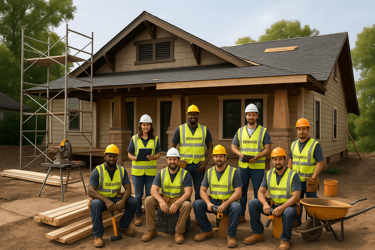 TerraMax team on site